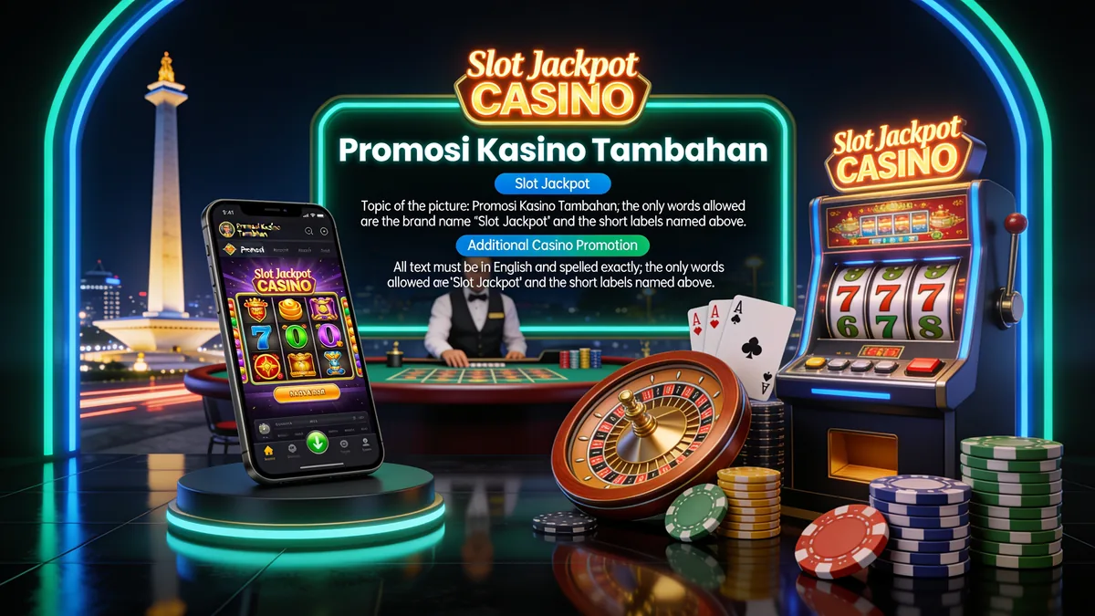 Promosi Kasino Tambahan — slot jackpot di Indonesia
